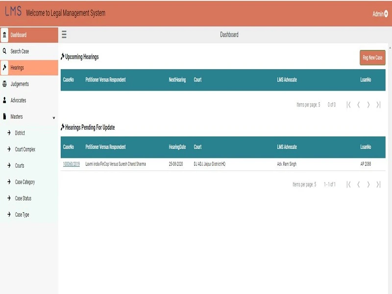 Legal Management System